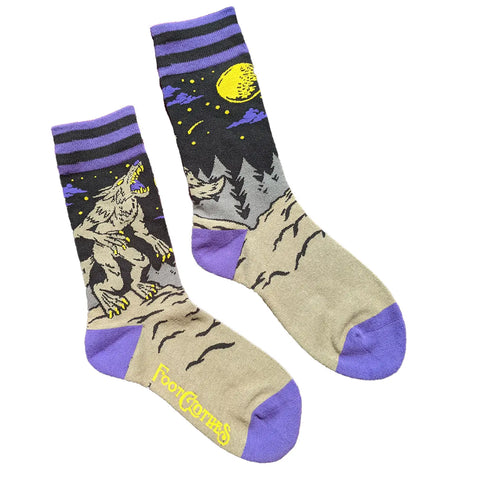 Evil Werewolf Socks