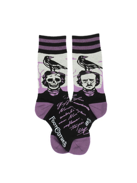 The Raven Poe Socks