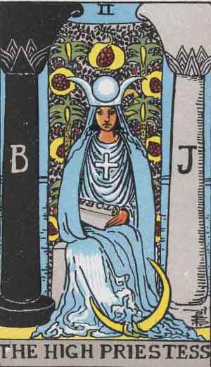Tarot Card - High Priestess