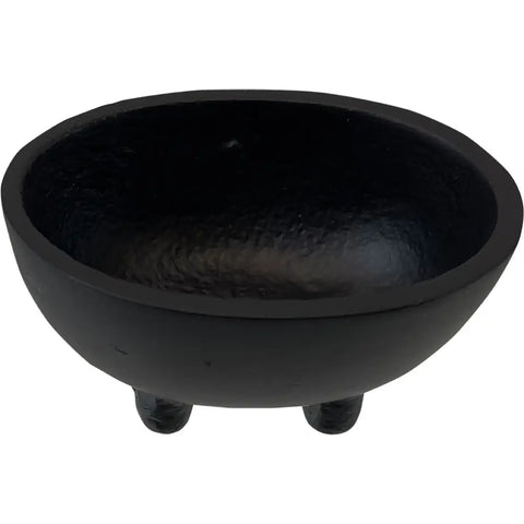 Cast Iron Incense Burner/ Offering Bowl - Oval