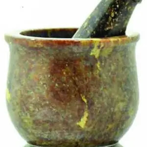 Stone Mortar and Pestle (3.5 in.)