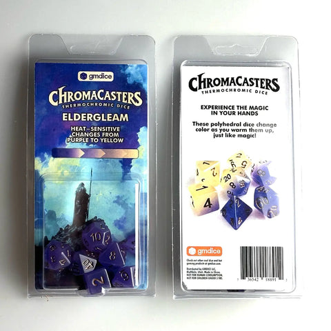 Chromacasters Thermochromic Dice Set