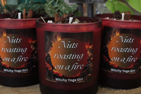 Nuts Roasting on a Fire 14oz Candle