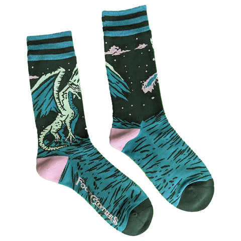 Evil Dragon Socks