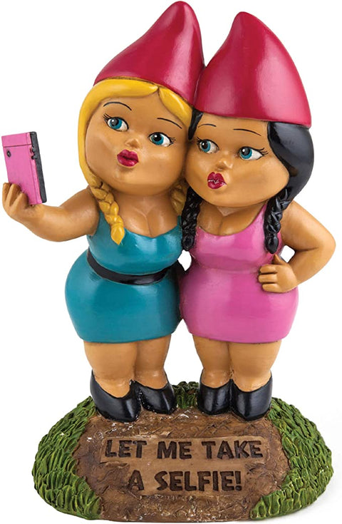 Garden Gnomes - Selfie Sisters
