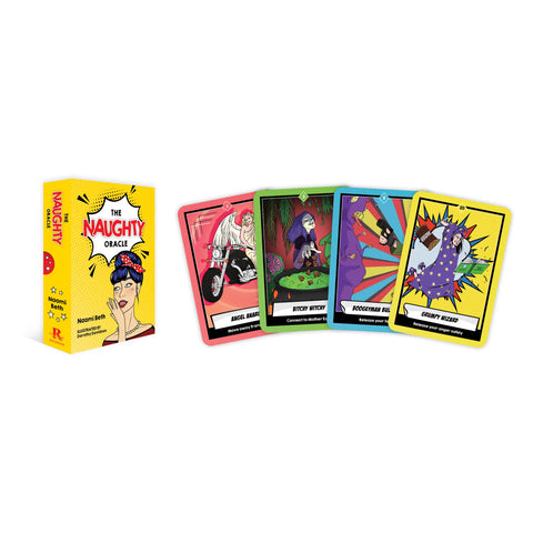 The Naughty Oracle (44 Full-Color Cards & 128-Page Book)