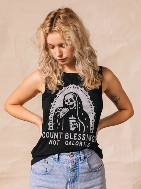 Count Blessings Not Calories Tank